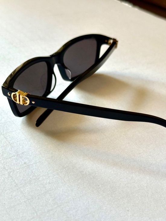 Christian Dior CD Sunglasses Woman ,  Color Shiny Black Smoke , 100% UV